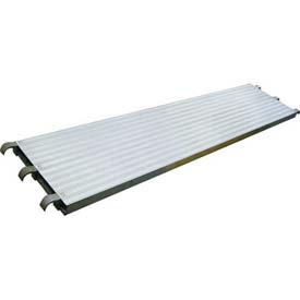 Plateforme en aluminium 7 pieds x 20'' de large